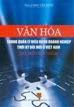 Văn hóa trong quản lý điều hành doanh nghiệp thời kỳ đổi mới ở Việt Nam - Đôi điều suy ngẫm