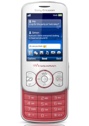 Sony Ericsson Spiro W100i Pink
