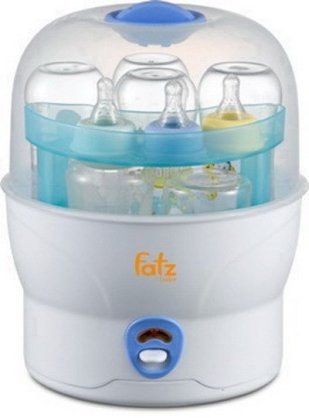 Máy tiệt trùng bình sữa siêu tốc 6 bình không BPA Fatzbaby FB819