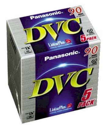 Panasonic mini DVC digital video (Pack 5)
