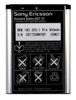 Pin Sony Ericsson K700i