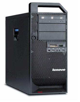 Lenovo ThinkStation S20 410541U Workstation (1 x Xeon E5506 2.13 GHz, RAM 3 GB, HDD 1 x 250 GB, DVD-Writer, Quadro FX 1800, Win XP Pro x64)