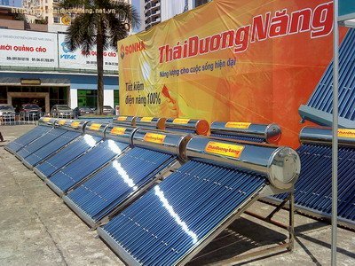 Máy nước nóng năng lượng mặt trời Sơn Hà 160L