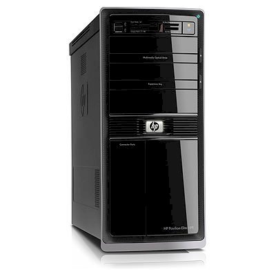 Máy tính Desktop HP Pavilion Elite HPE-431f Desktop PC (BV519AA) (Intel Core i5 650 3.2Ghz, RAM 8GB, HDD 1TB, VGA ATI Radeon HD5570, Windows 7 Professional, không kèm màn hình)