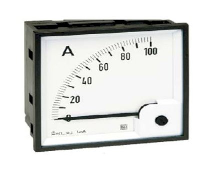 Đồng hồ Ampe một chiều đo dòng qua điện trở Shunt 60mV-RQ96M-AN364C1002