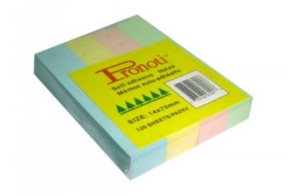 Giấy phân trang Pronoti giấy 4 màu(19mm x 75mm)
