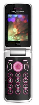 Sony Ericsson T707 violet