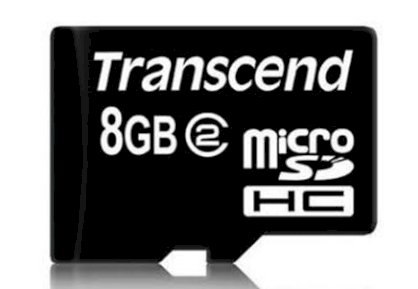 TRANSCEND MicroSDHC 8GB (Class 2)