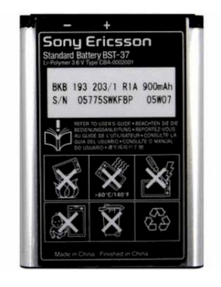 Pin Sony Ericson BST-37