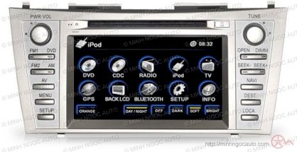Đầu DVD FlyAudio E7502NAVI HD NAVI GPS cho xe Camry 