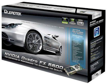 Leadtek NVIDIA Quadro FX 5600 (NVIDIA Quadro FX 5600, 1536MB, 384-bit GDDR3 PCI Express x16)