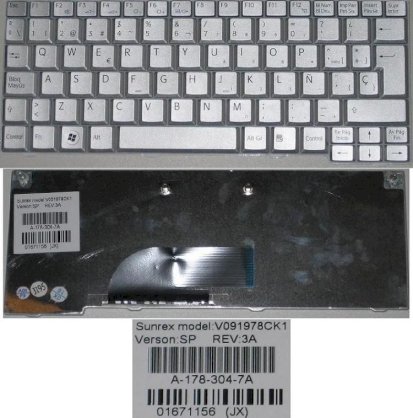 Keyboard Sony VPC-M12 Series