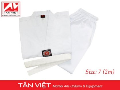 Võ phục Taekwondo Tân Việt (size 7)