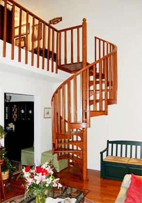 Cầu thang gỗ CT012