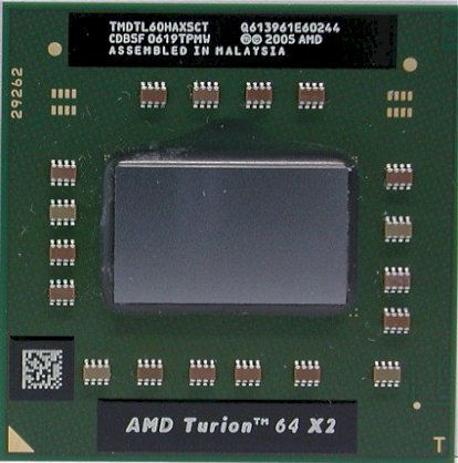 CPU AMD Turion X2 Dual-Core Mobile RM-70