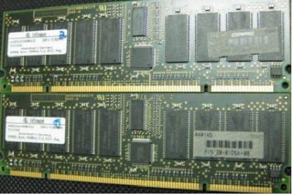 HP COMPAQ 1GB memory option (4 x 256-MB DIMMs) - MS610-DA (Spare Part #:20-01DSA-08)
