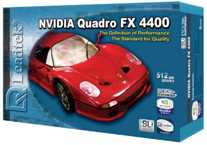 Leadtek NVIDIA Quadro FX 4400 (NVIDIA Quadro FX 4400, 512MB, 256-bit DDR3 PCI Express)