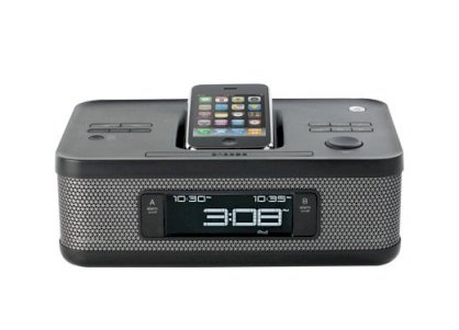 Memorex Mi4703p Clock Radio Dual Alarm for iPod