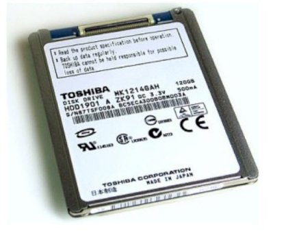 TOSHIBA 60GB - 4200rpm - 2MB cache - PATA - 1.8 inch (MK6028GAL)