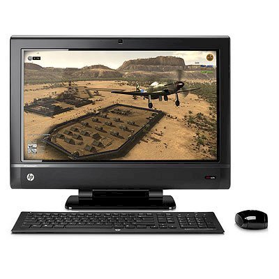 Máy tính Desktop HP TouchSmart 610-1110be Desktop PC (LN512EA) (Intel Core i3 550 3.2Ghz, RAM 4GB, HDD 1TB, VGA ATI Radeon HD5570, LCD 23inch, Windows 7 Home Premium)