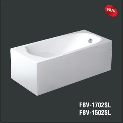 Bồn tắm yếm INAX FBV-1702SL (Màu trắng)