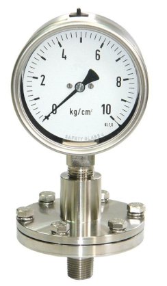 Đồng hồ áp suất màng NEW-FLOW DT110 