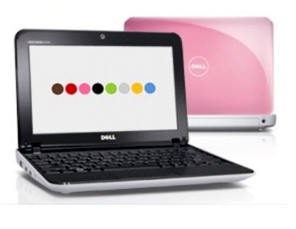 Dell Inspiron Mini 10 Promise Pink (Intel Atom N450 1.66GHz, 1GB RAM, 160GB HDD, VGA Intel NM10 Express, 10.1 inch, Window XP Home) 