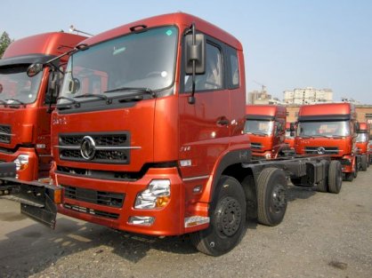 Xe tải sát xi cabin DONGFENG DFL1203A 3 chân