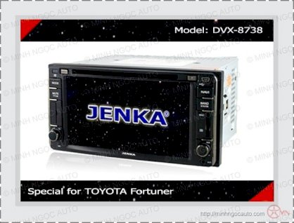 Đầu đĩa có màn hình DVD JENKA DVX-8738 Car Multimedia Special For TOYOTA Fortuner 