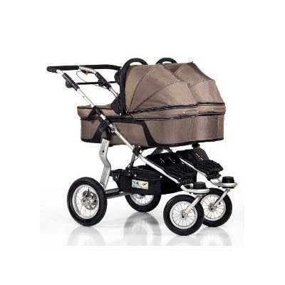 Xe đẩy đôi Trends For Kids Single Carrycot for Twinner Twist Duo, Mud