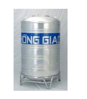 Bồn nước inox Hồng Giao đứng 10000L