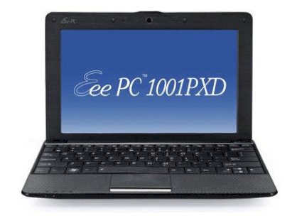 Asus Eee PC 1001PXD (BLK024W) (Intel Atom N455 1.66GHz, 1GB RAM, 250GB HDD, VGA GMA 3150, 10,1 inch, Windows 7 Starter)