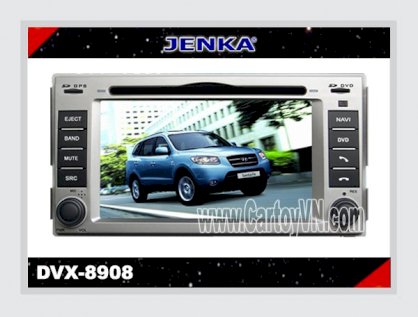 Đầu đĩa có màn hình JENKA DVX-8908 Car DVD For HYUNDAI NEW SANTAFE