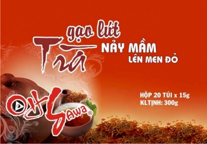 Trà gạo lứt lên men đỏ 300gr