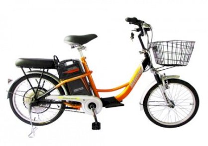 Xe đạp điện Hitasa Min-08 (Cam)