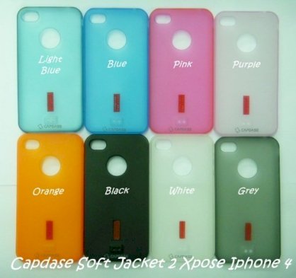Soft Jacket 2 Xpose iPhone 4 Capdase 