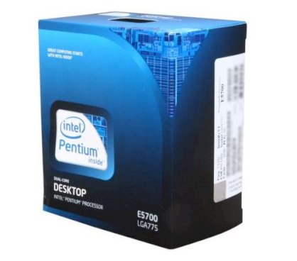 Intel Pentium E5700 (3.00 GHz, 2M L2 Cache, socket 775, 800MHz FSB)