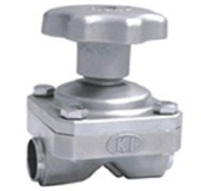 Kingdom KD-021 Diaphragm Sanitary Valve Butt Welded End 