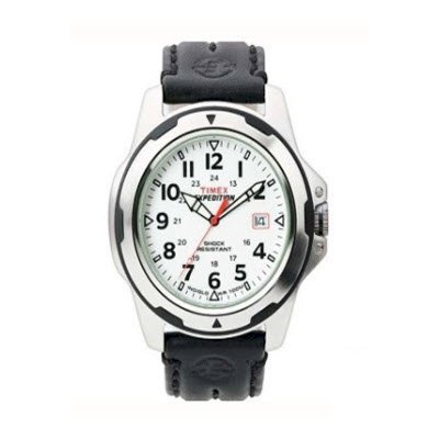 Đồng hồ Timex dây da thép không gỉ - T49281 