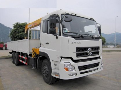 Xe tải gắn cẩu tự hành Dongfeng DFL1250A9