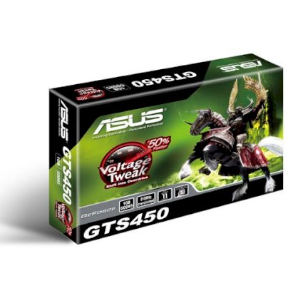 ASUS ENGTS450/DI/1GD5 (NVIDIA GeForce GTS 450, GDDR5 1GB, 128 bits, PCI-E 2.0)