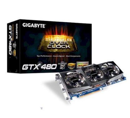 Gigabyte GV-N480SO-15I (NVIDIA GeForce GTX 480, GDDR5 1536MB, 384 bit, PCI-E 2.0)