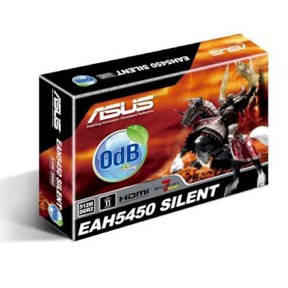 Asus EAH5450 SILENT/DI/512MD2(LP) (ATI Radeon HD 5450 DDR2 512MB, 64 bit, PCI-E 2.0)