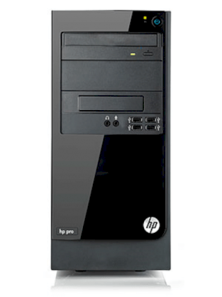 Máy tính Desktop HP Pro 3300 Microtower PC G620 (Intel Pentium G620 2.60GHz, RAM 4GB, HDD 500GB SATA, VGA NVIDIA GeForce GT 420, Windows 7 Professional, Không kèm màn hình)