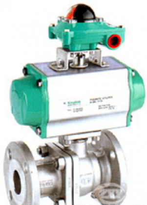 Kingdom KV-L3F 3 PC PN10-40 Flanged End Ball Valve 