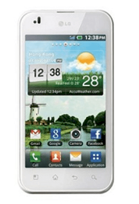LG Optimus White P970 (LG Optimus P970)