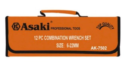 Bộ vòng miệng xi mờ 12 chi tiết Asaki AK-7502