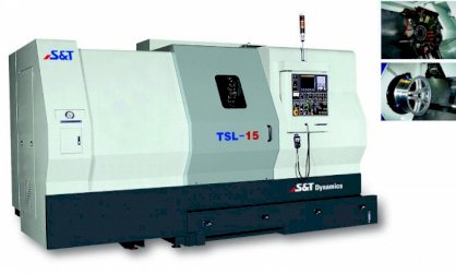 Máy tiện CNC kiểu ngang T&S TSL-15