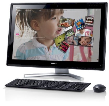 Máy tính Desktop Sony VAIO VPC-L212FX/B 24-Inch All-in-One Desktop (Black) (Intel Core i5 2.3GHz, RAM 4GB, HDD 1TB, VGA Onboard, Màn hình Full HD 24inch, Win Vista Home Premium)