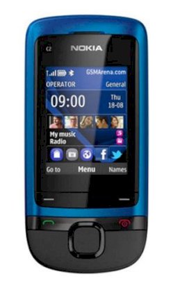 Nokia C2-05 (Nokia C2-05 Touch and Type) Peacock Blue
